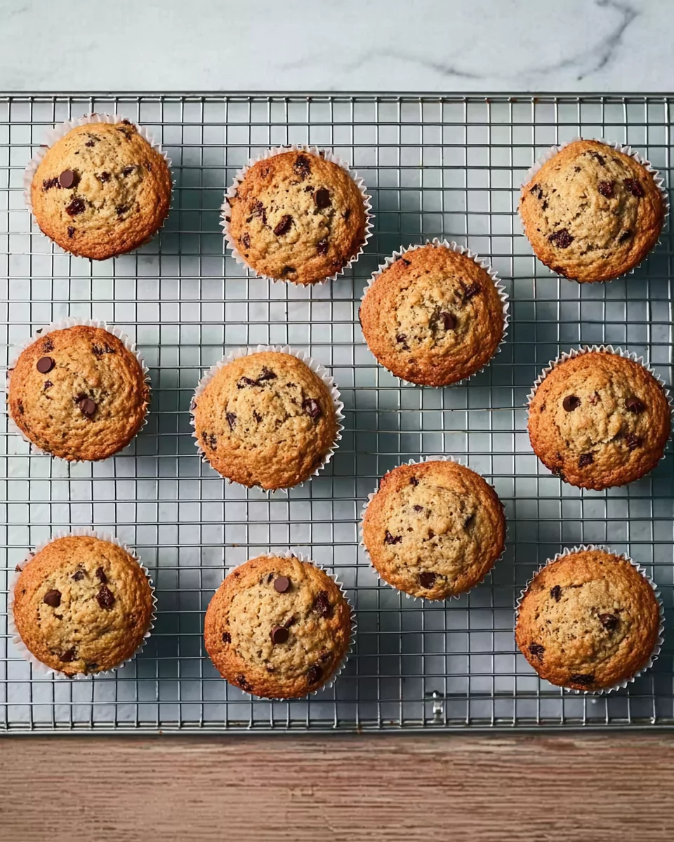 Chocolate Chip Zucchini Muffins: Moist, Easy & Naturally Sweetened