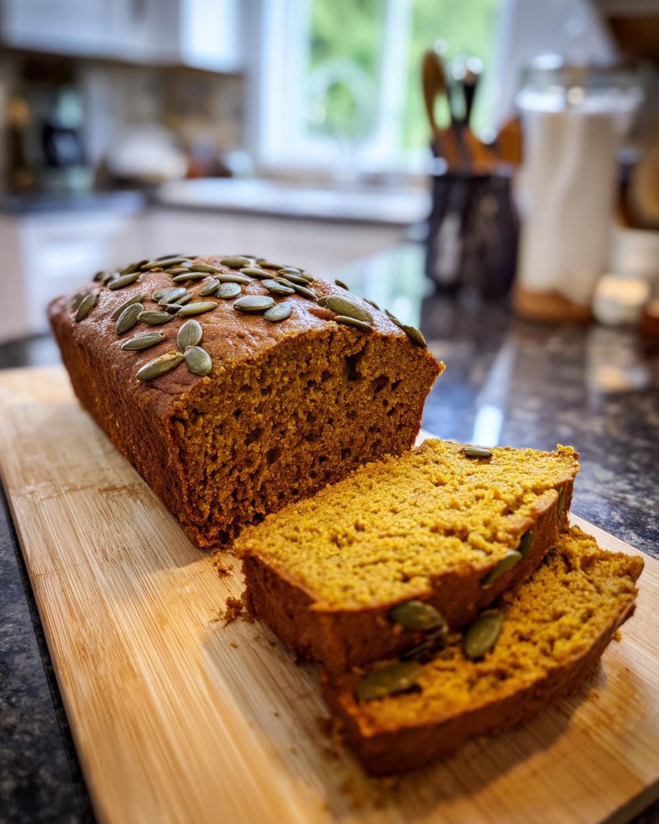 starbucks pumpkin bread - detail 1