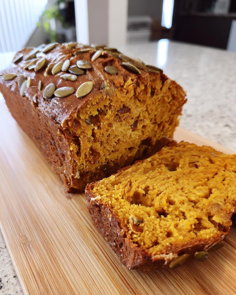 starbucks pumpkin bread - detail 2