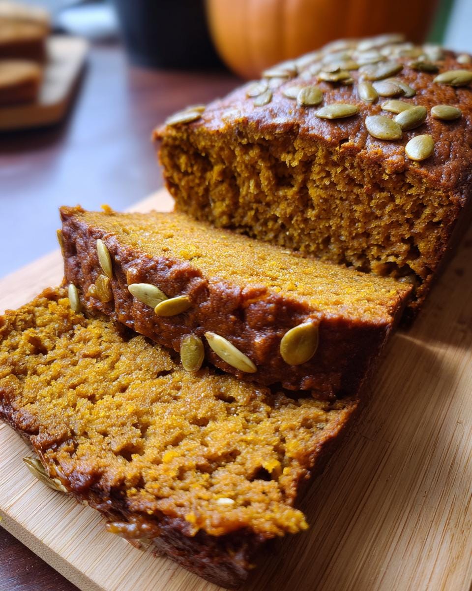 starbucks pumpkin bread - detail 3