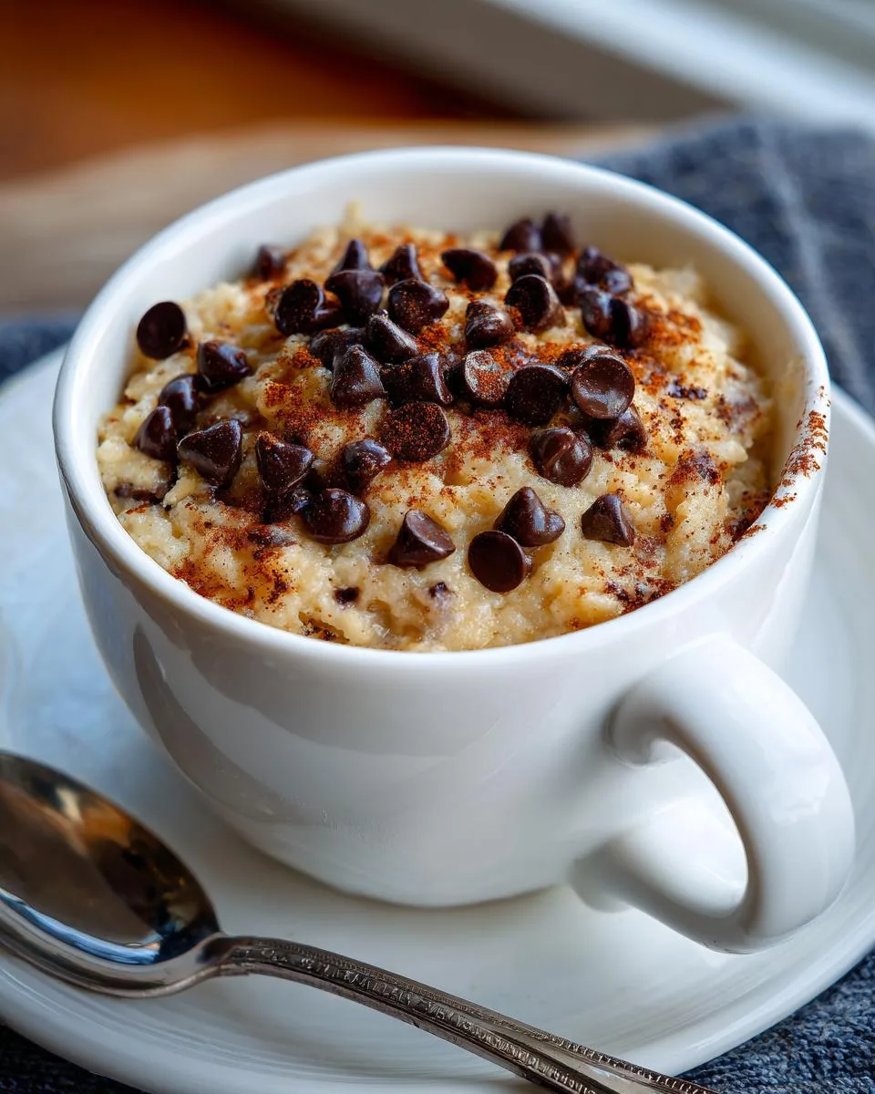 Almond Cottage Cheese Mug Cake - detail 2