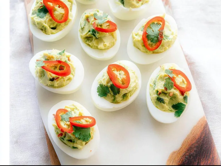 Avocado Deviled Eggs