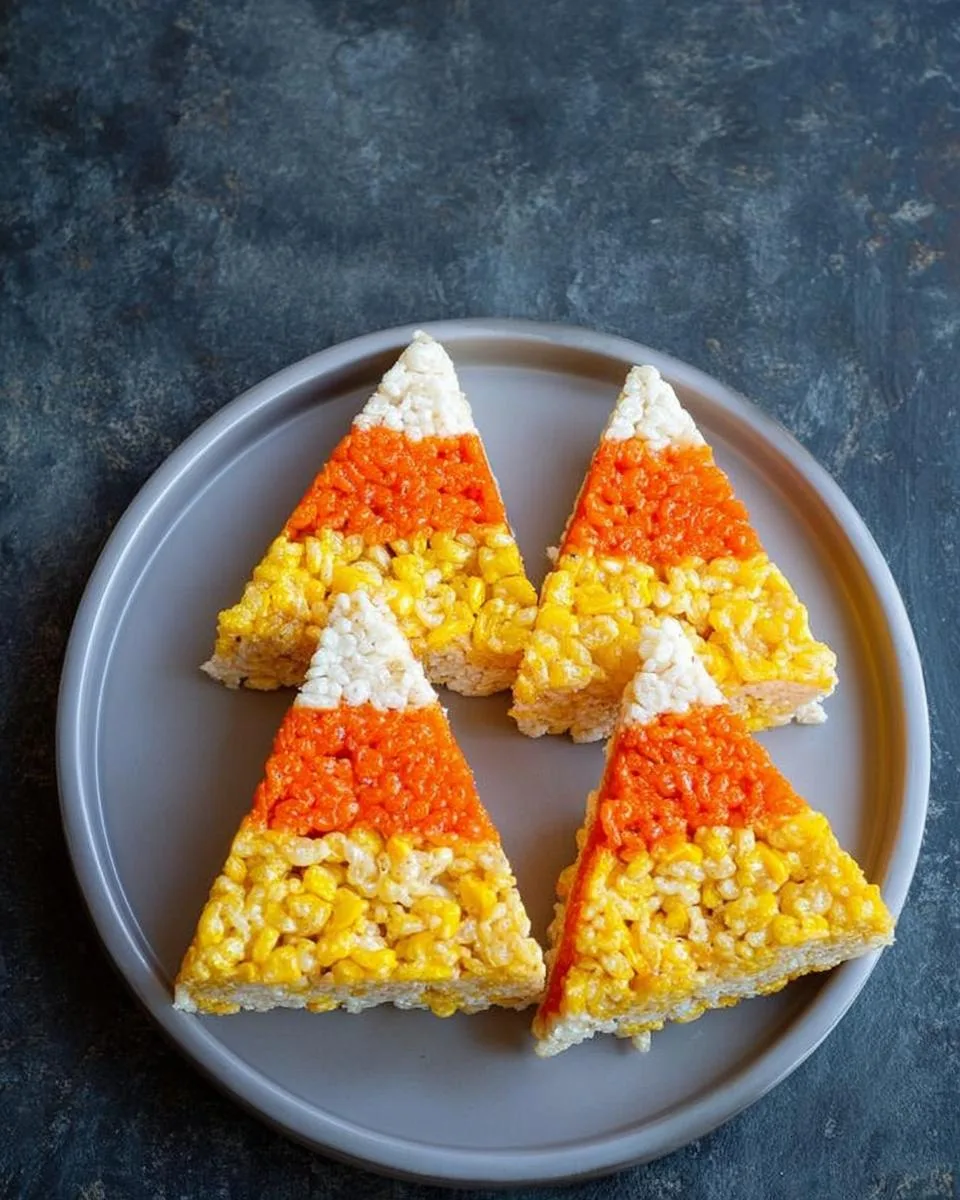Candy Corn Rice Krispies - detail 1