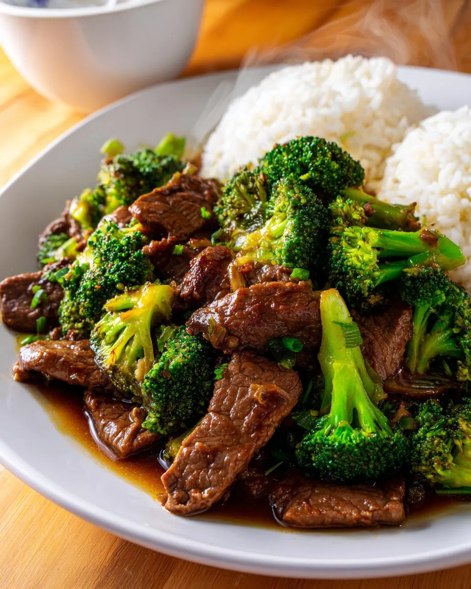 Chinese Beef and Broccoli - detail 3