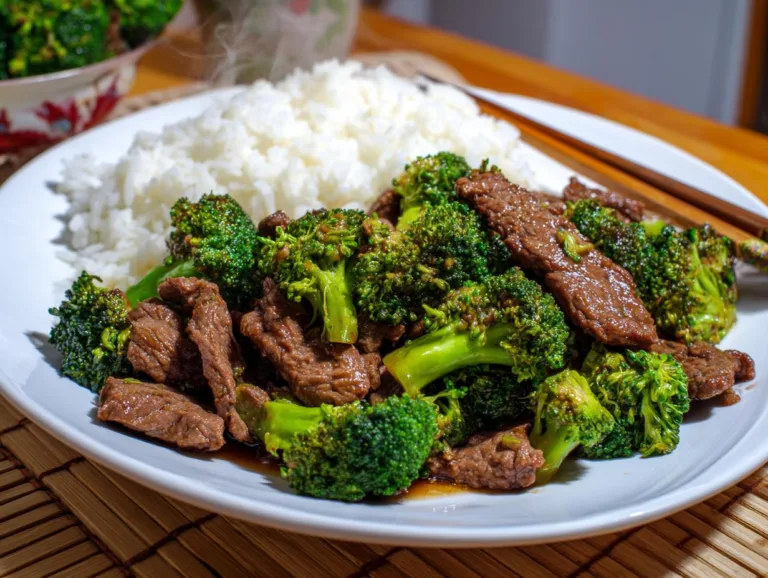 Chinese Beef and Broccoli