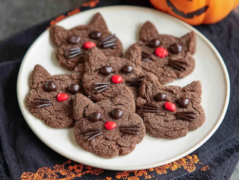 Chocolate Black Cat Cookies