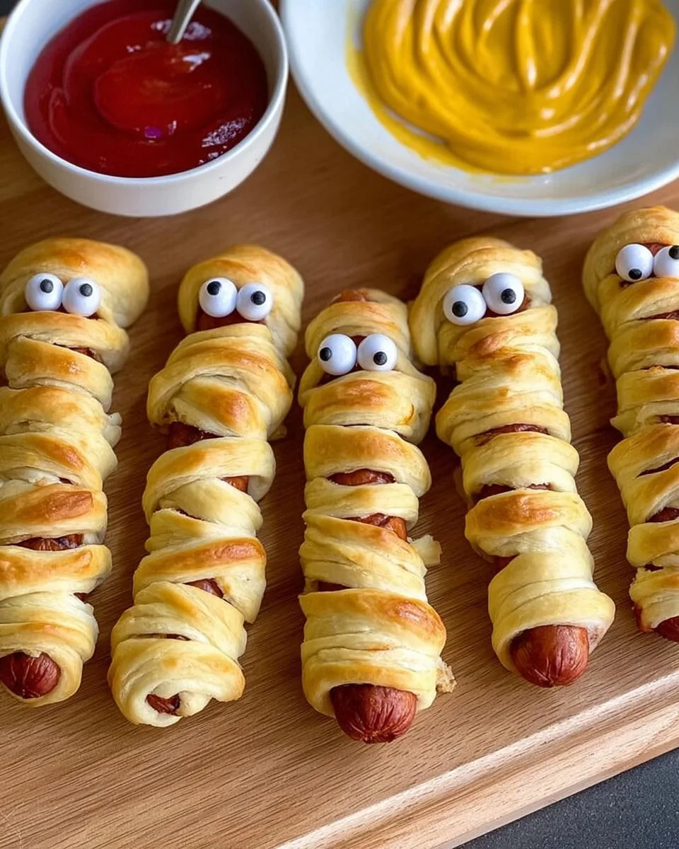 Crescent Roll Mummy Dogs - detail 3