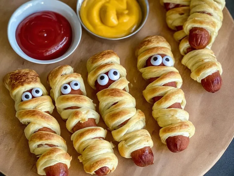 Crescent Roll Mummy Dogs