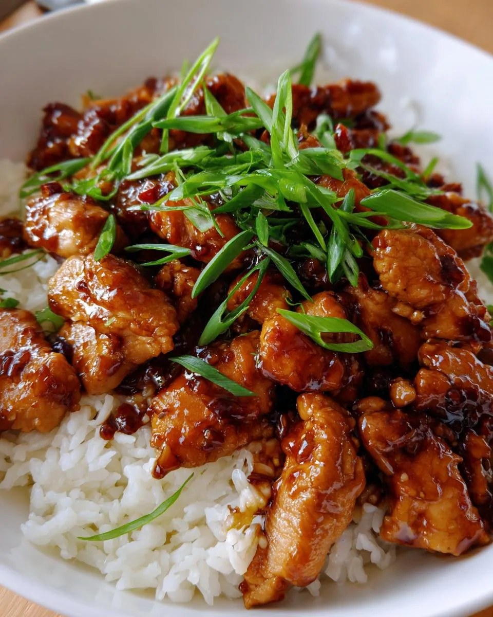 Crock Pot Bourbon Chicken - detail 2