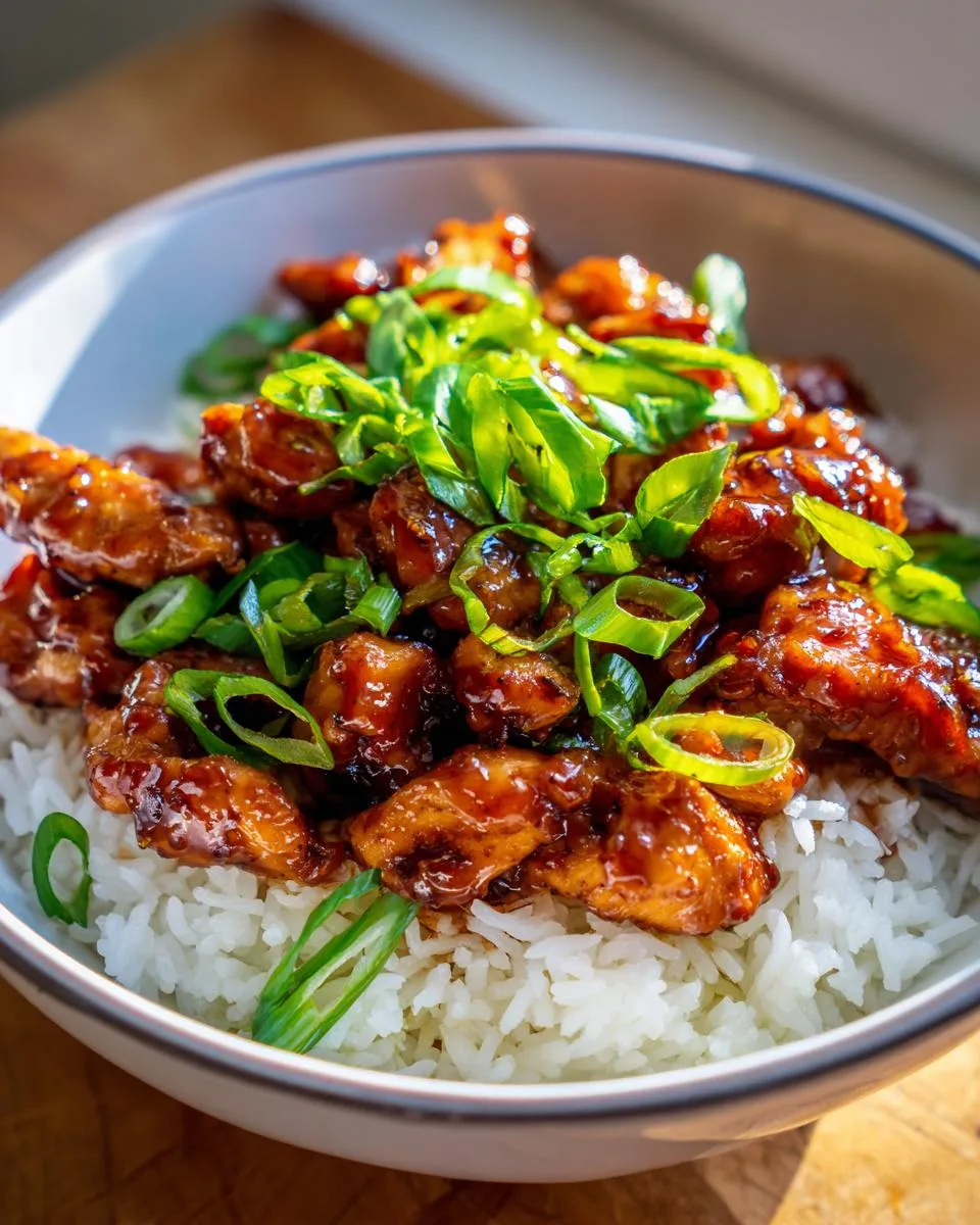 Crock Pot Bourbon Chicken - detail 3