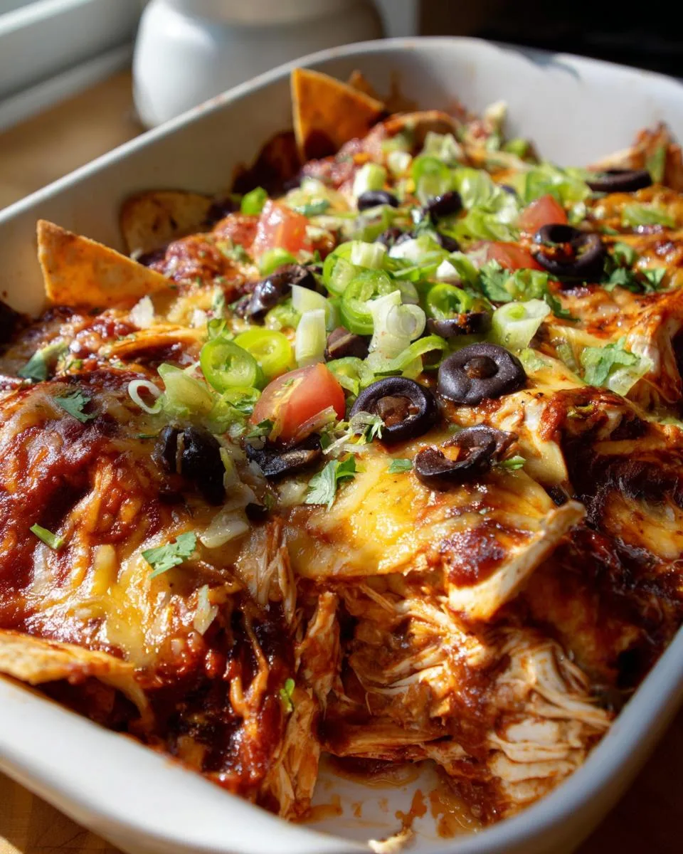 Crock Pot Chicken Enchilada - detail 3