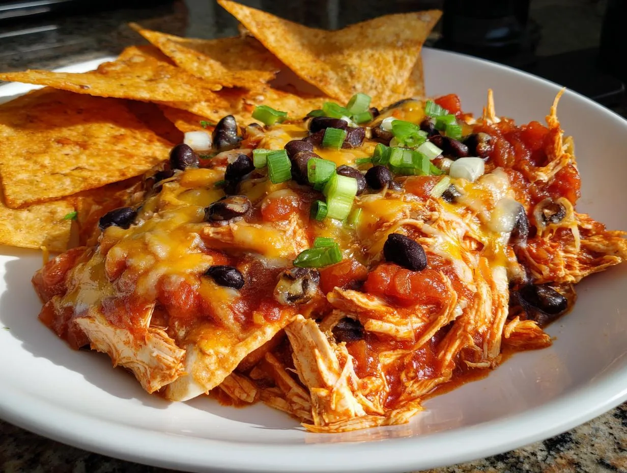 Amazing 3-Step Crock Pot Chicken Enchilada for Busy Moms