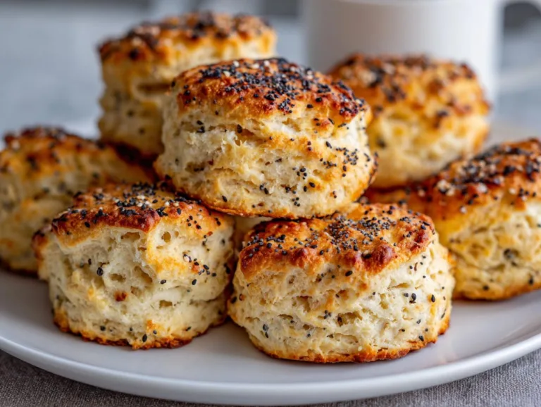 Everything Bagel Seasoning Biscuit