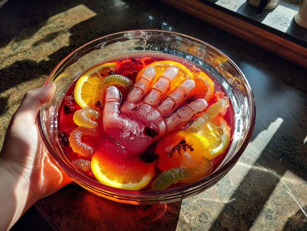 17 Spooky Floating Hand Punch Ideas to Wow Party Guests