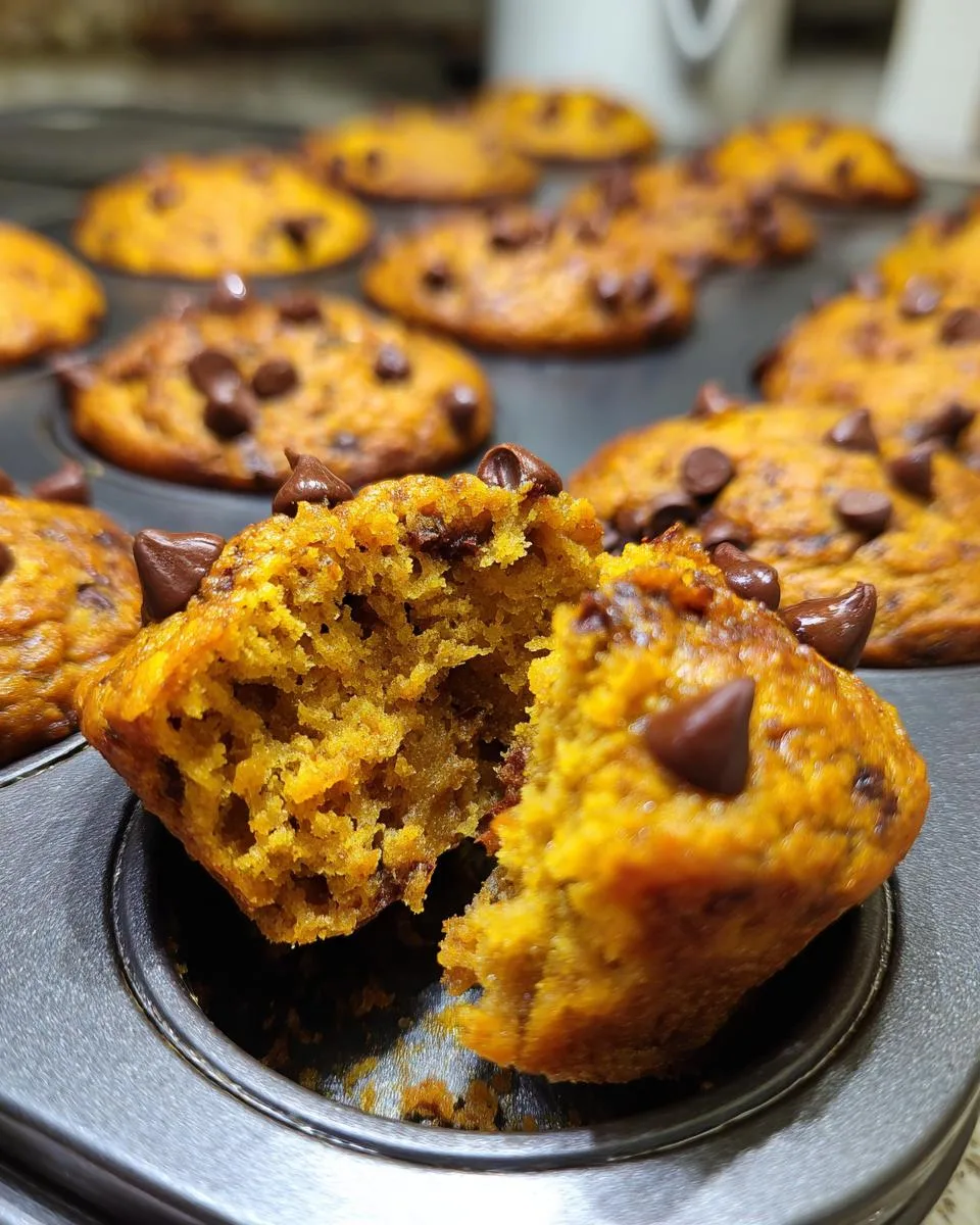 Flourless Pumpkin Muffins - detail 3