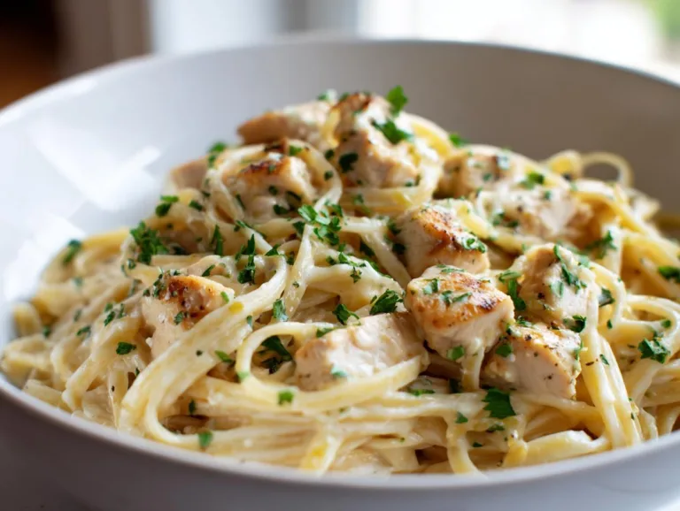 Garlic Parmesan Chicken Pasta