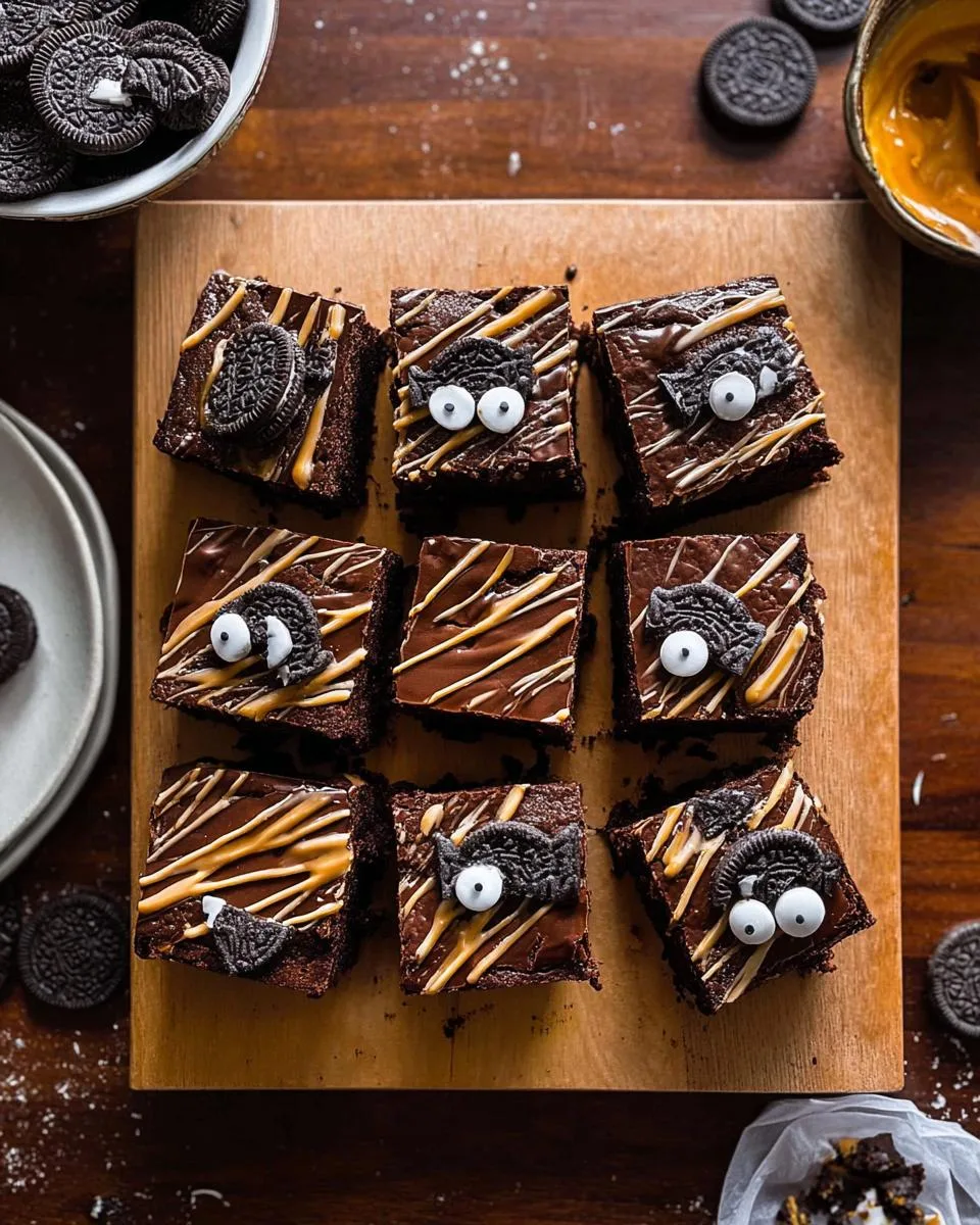 Gluten free Bat Brownies - detail 1