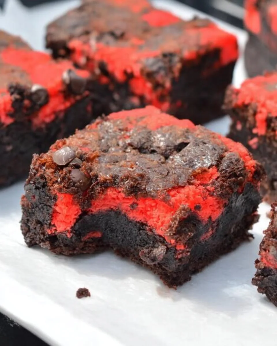 Halloween Brimstone Brownies - detail 1