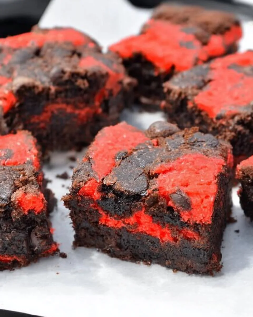 Halloween Brimstone Brownies - detail 3