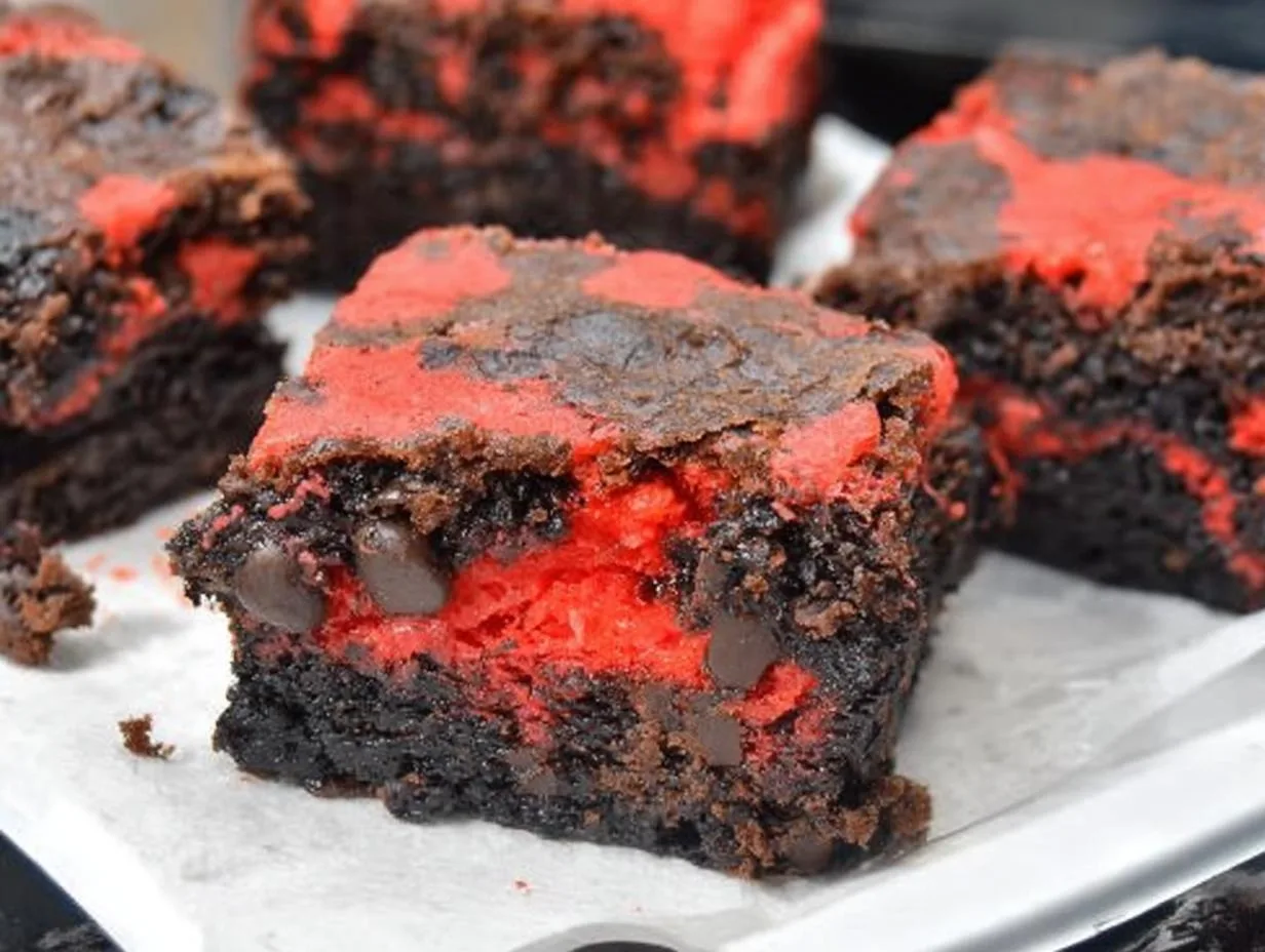 Spooky Halloween Brimstone Brownies in 35 Minutes
