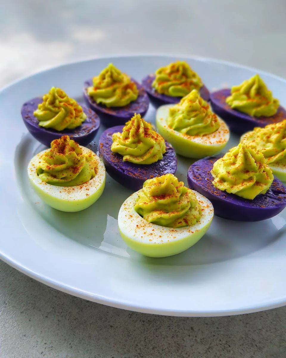 Halloween Deviled Eggs - detail 1