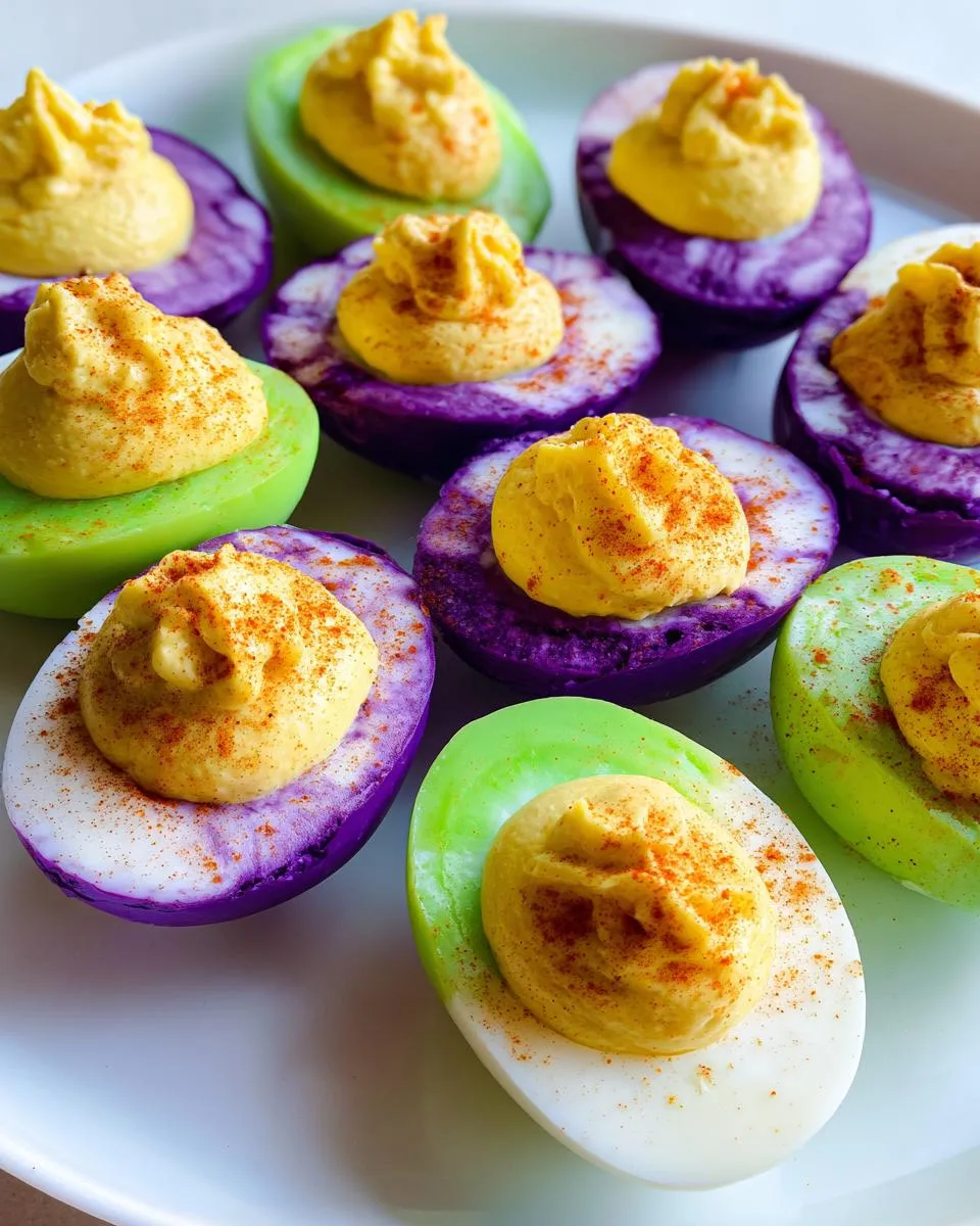 Halloween Deviled Eggs - detail 3