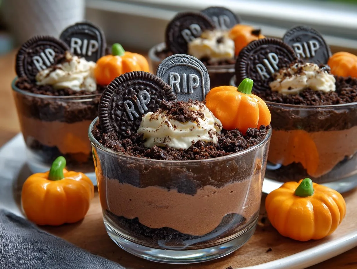 Spooky 30-Minute Halloween Dirt Cups Kids Crave