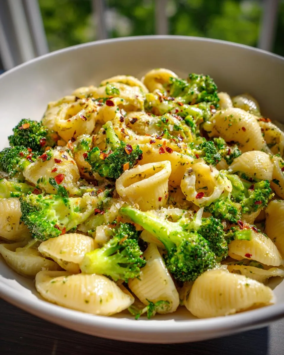 Healthy Broccoli Pasta - detail 2