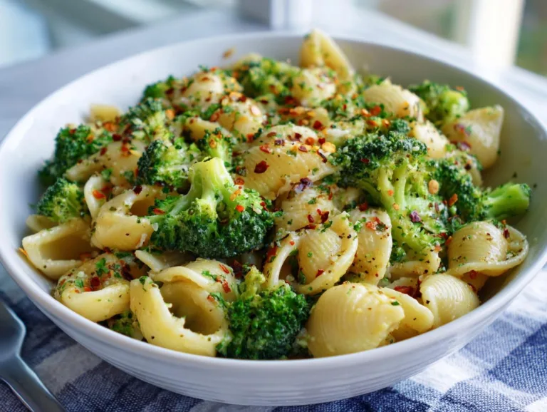 Healthy Broccoli Pasta