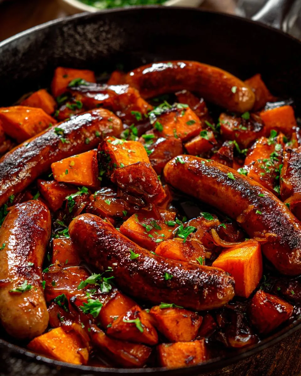 Honey Garlic Sausage Skillet - detail 1