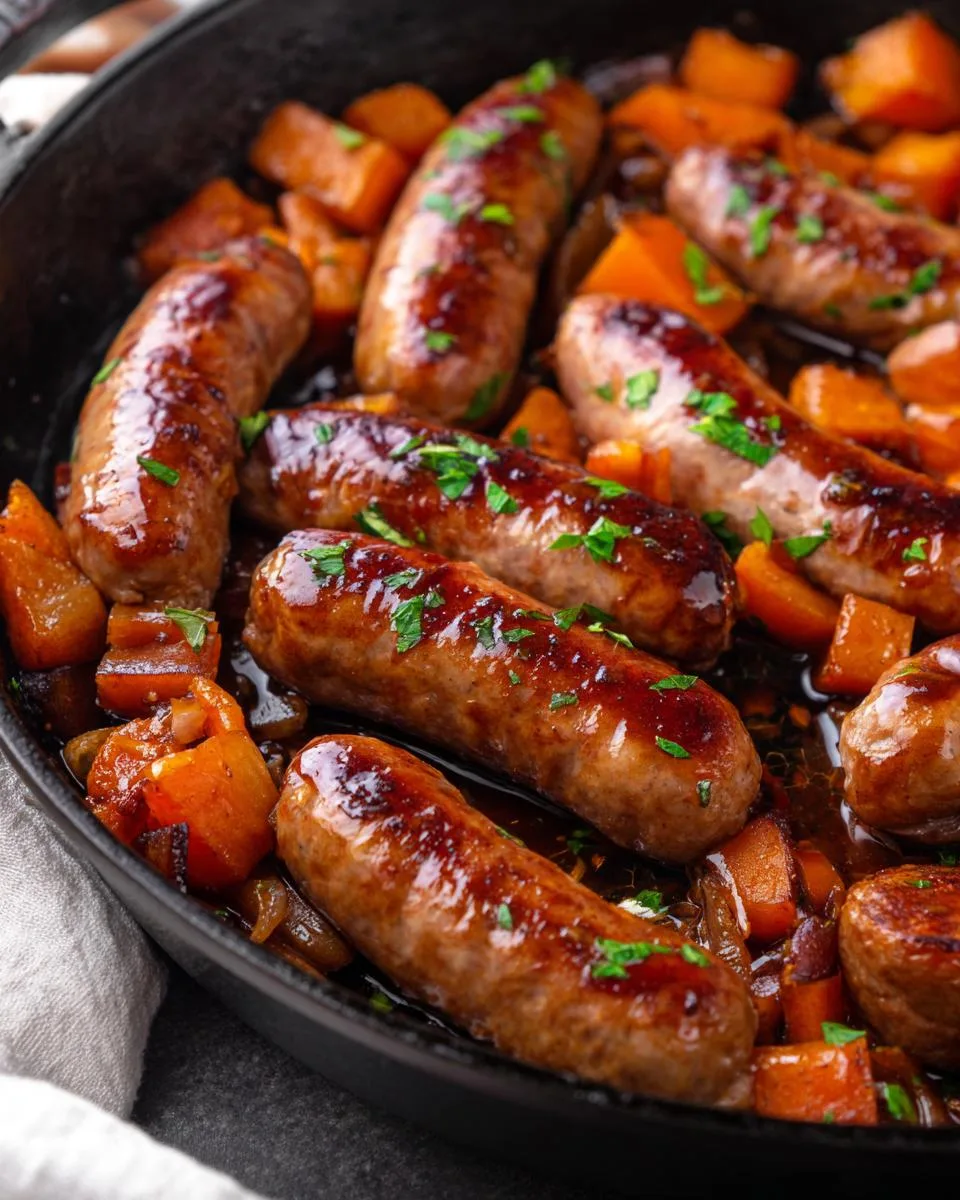 Honey Garlic Sausage Skillet - detail 2