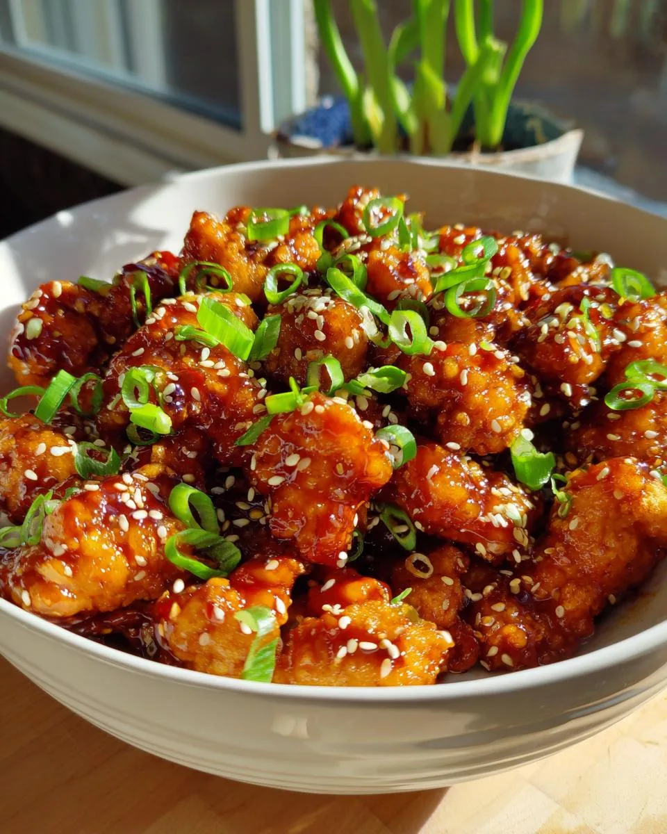 Honey Sesame Chicken - detail 1