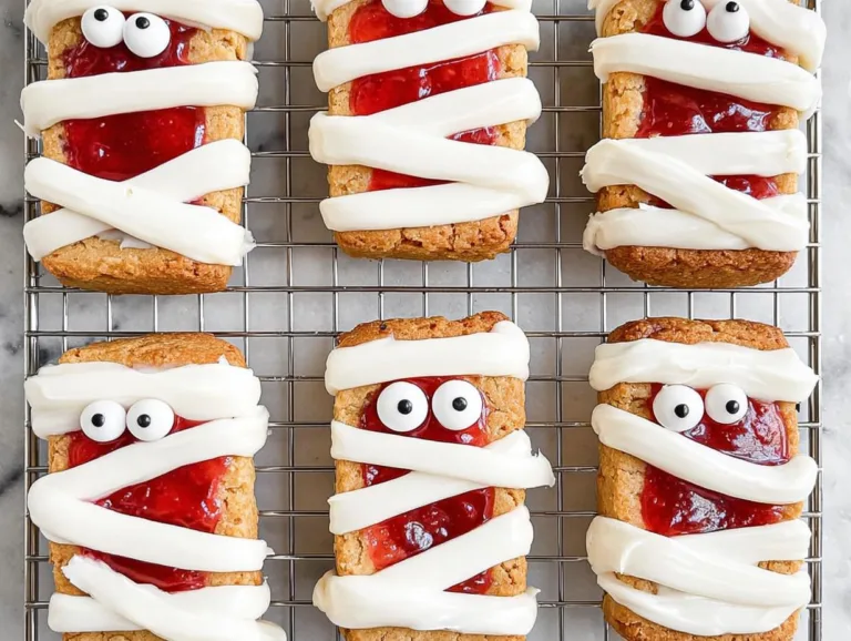Keto Cheesecake Mummy Cookies