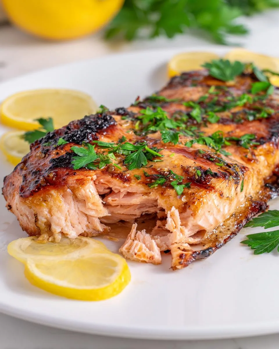 Lemon Grilled Salmon Fillet - detail 1