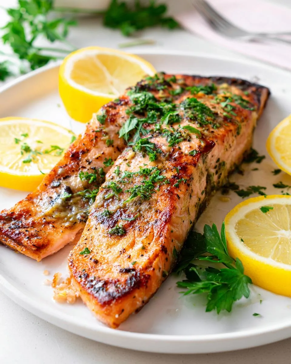 Lemon Grilled Salmon Fillet - detail 4