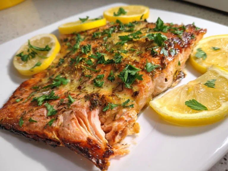 Lemon Grilled Salmon Fillet