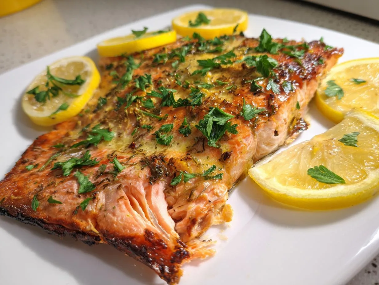 25-Minute Lemon Grilled Salmon Fillet