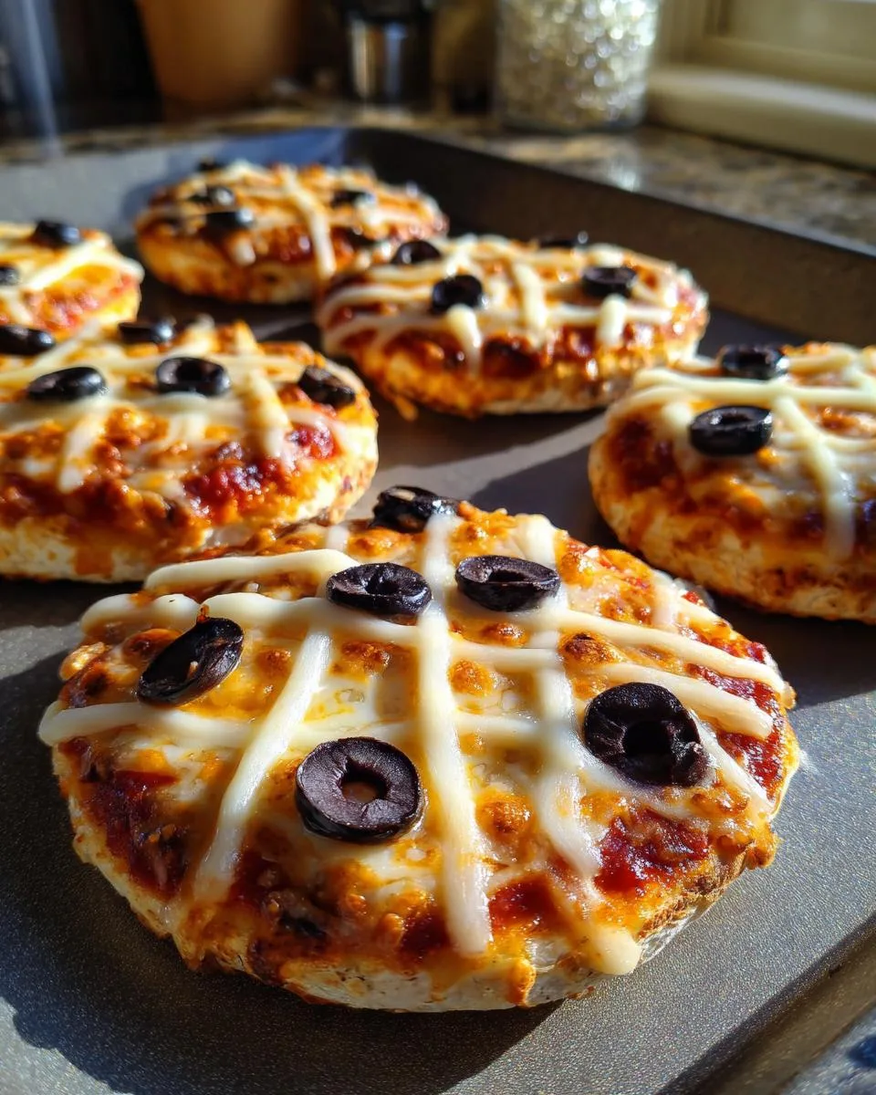 Mini Mummy Pizzas - detail 1