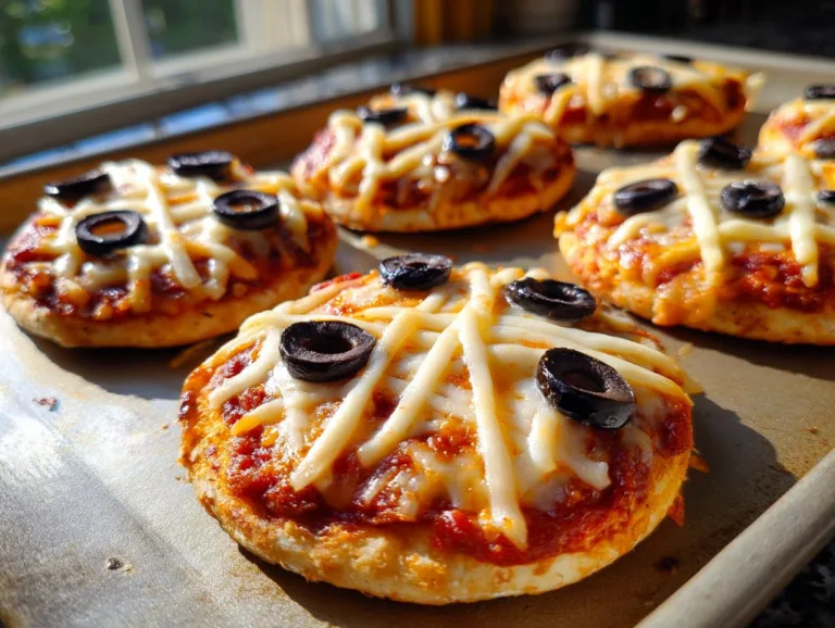 Mini Mummy Pizzas