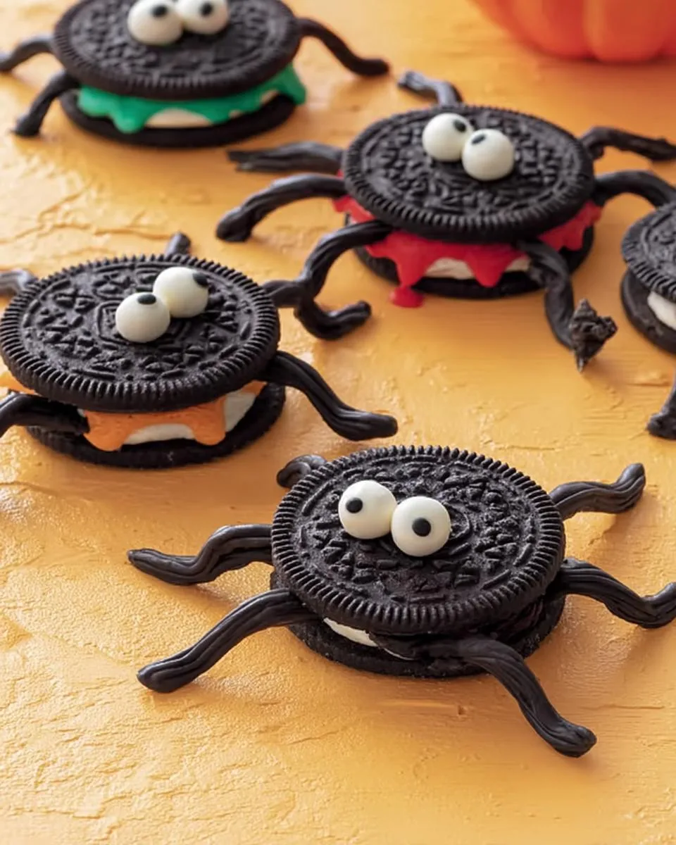 Oreo Spider Cookies - detail 2