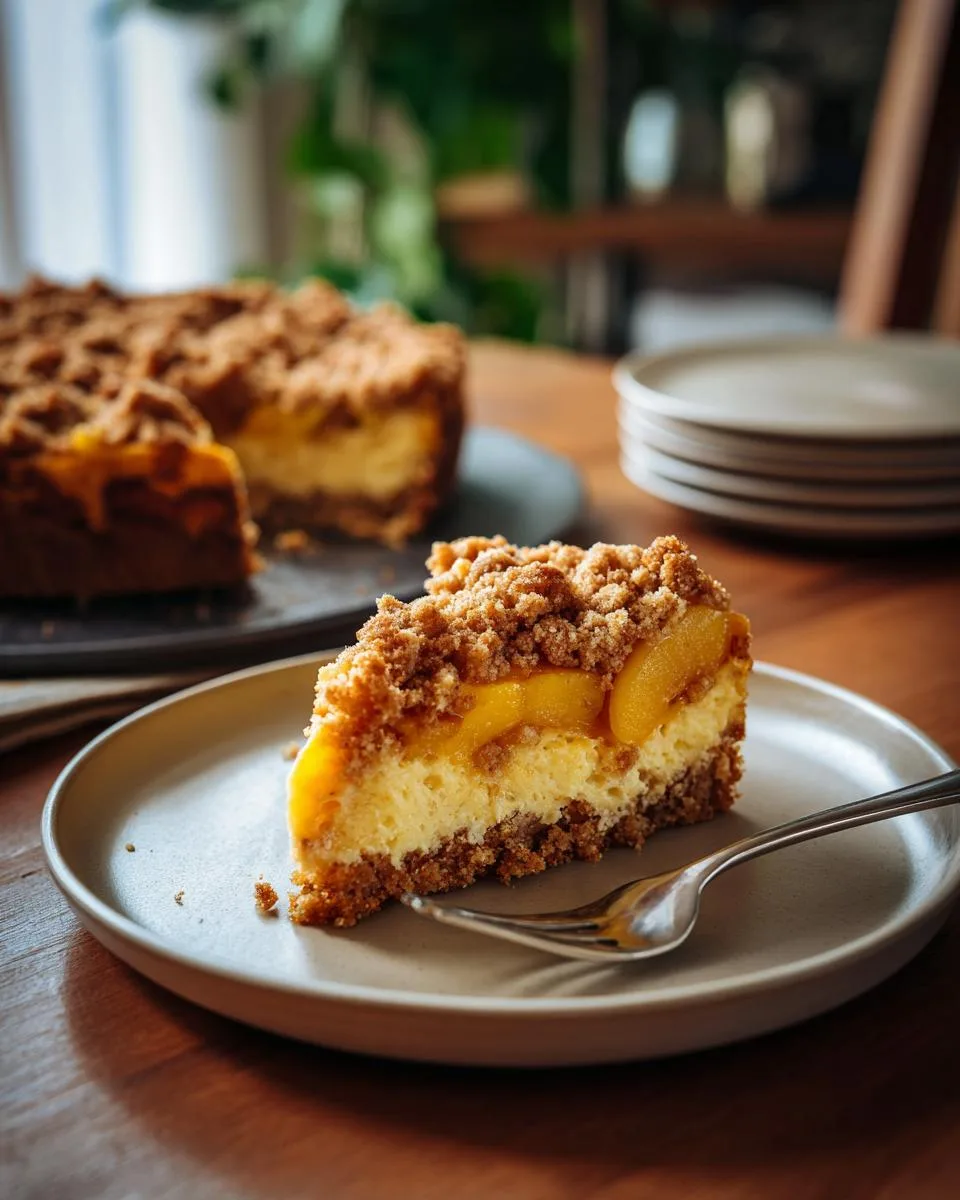 Peach Cobbler Streusel Bake - detail 2