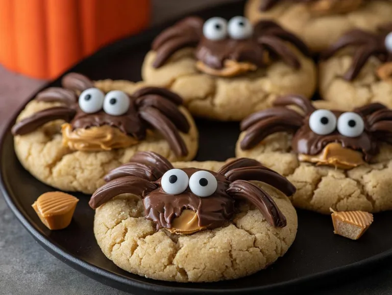 Peanut Butter Spider cookies