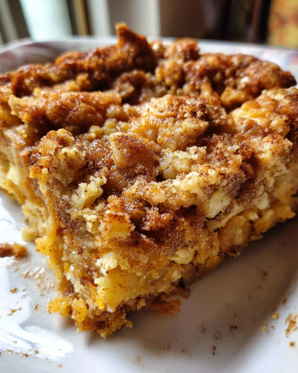 Pumpkin Apple Streusel Bake - detail 3