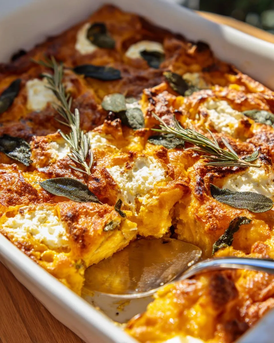 Pumpkin Casserole with Herbs - detail 2