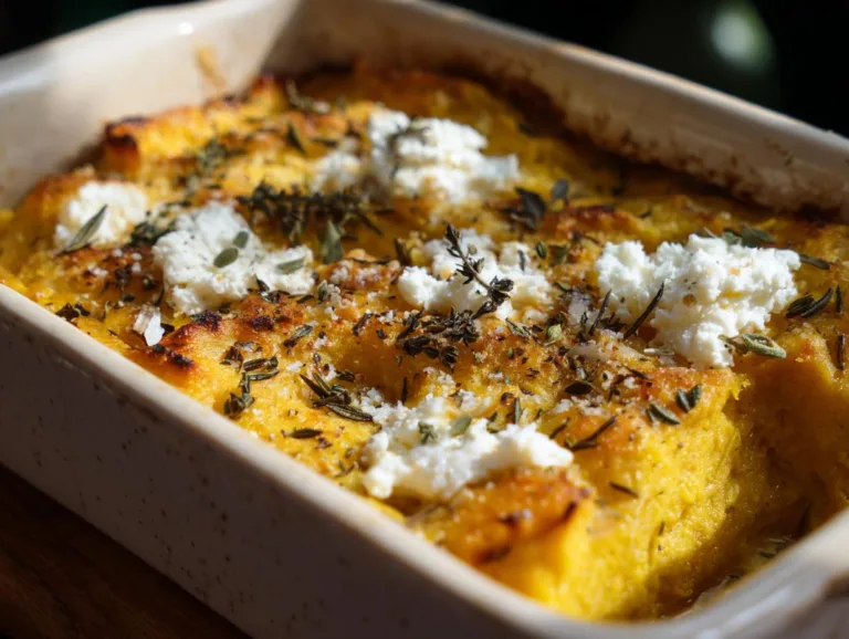 Pumpkin Casserole with Herbs