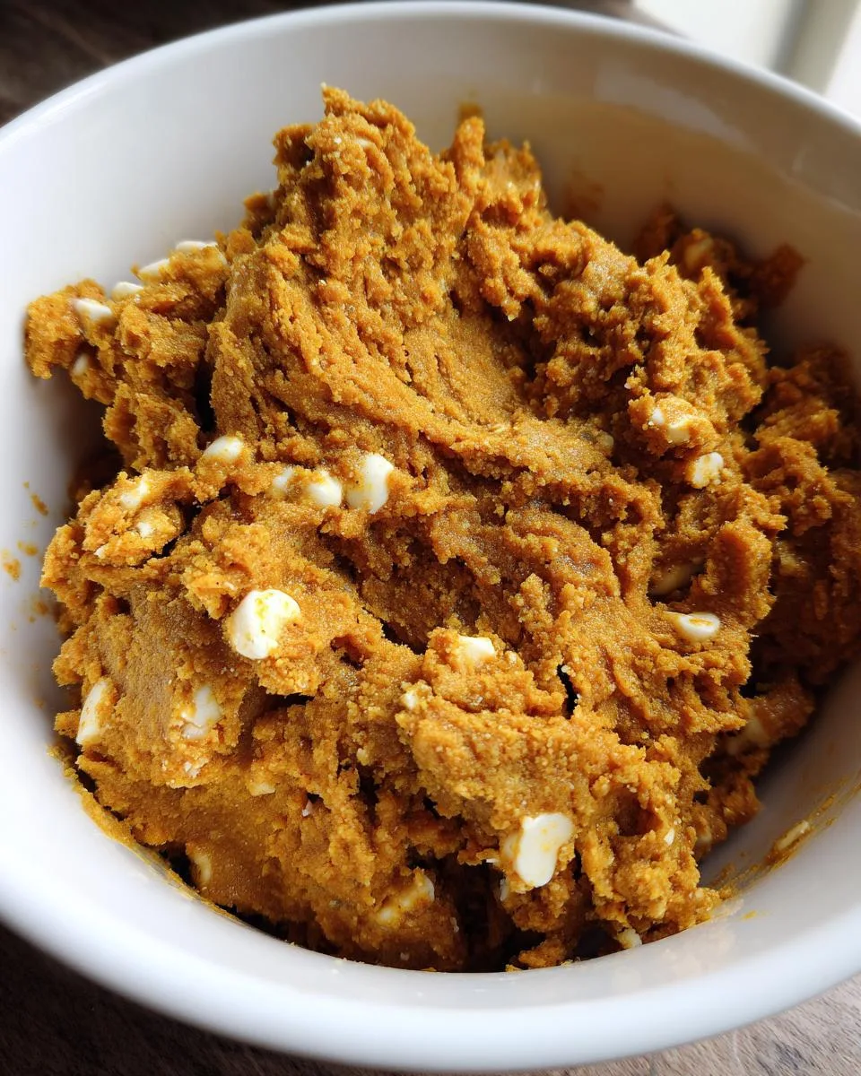 Pumpkin Pie Cookie Dough - detail 2