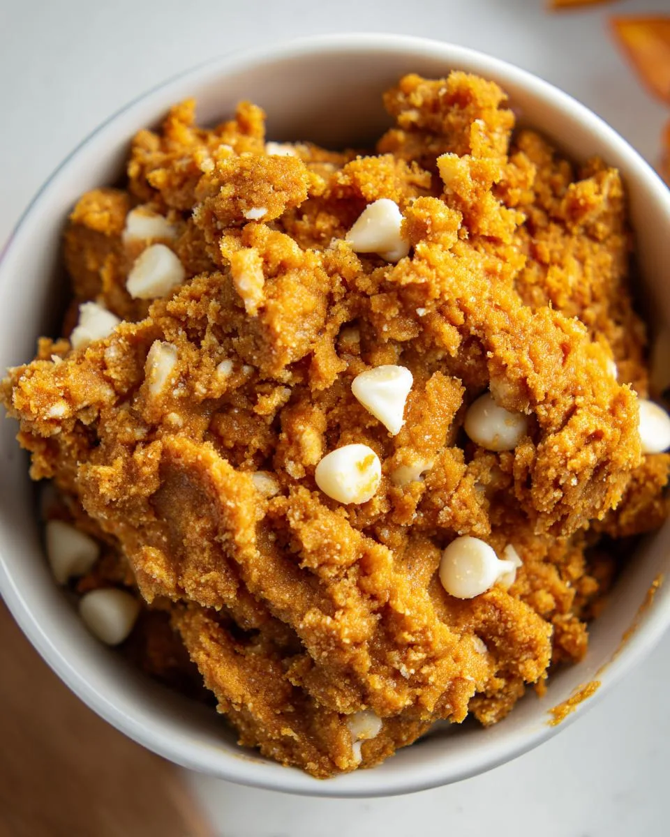 Pumpkin Pie Cookie Dough - detail 3