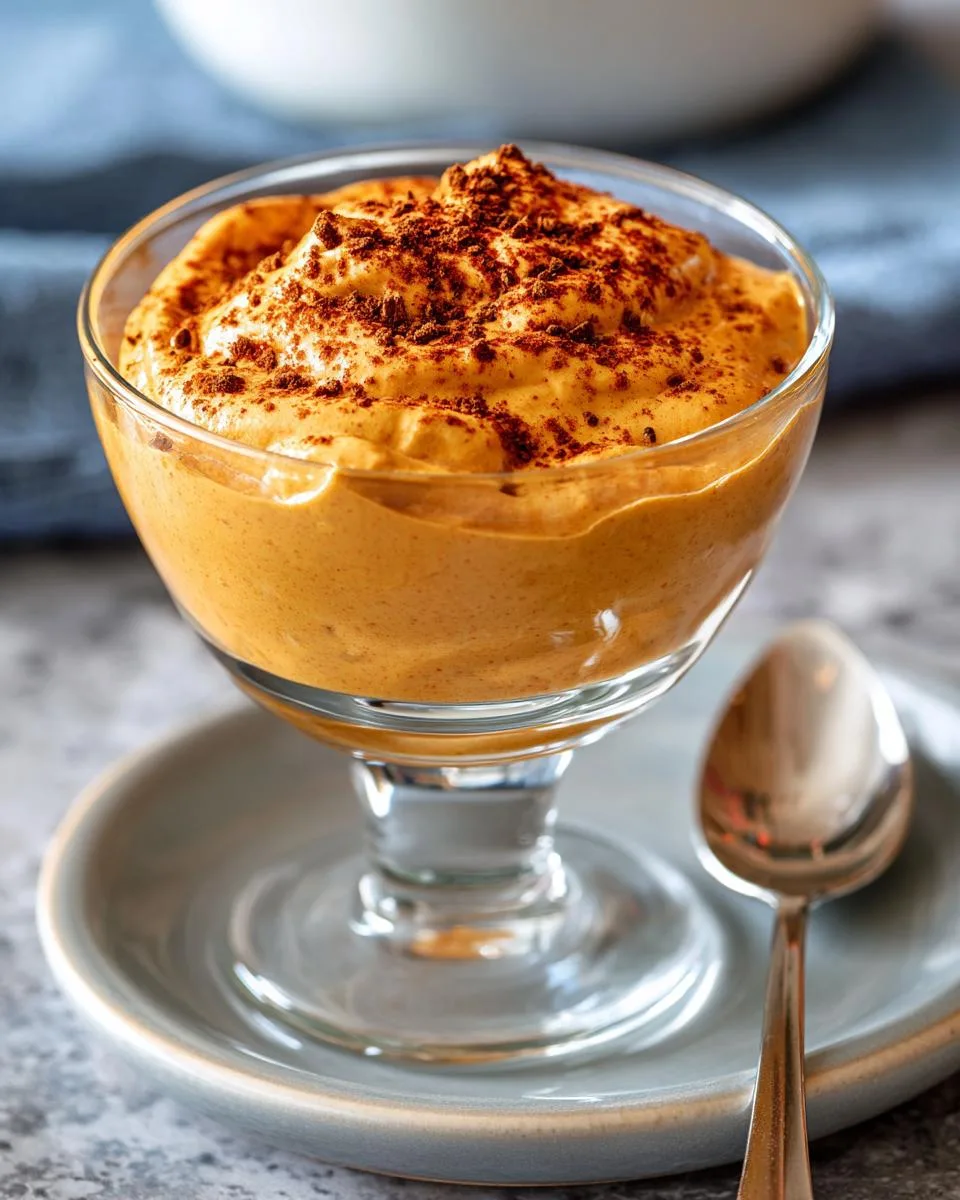 Pumpkin Spice Cheesecake Mousse - detail 1