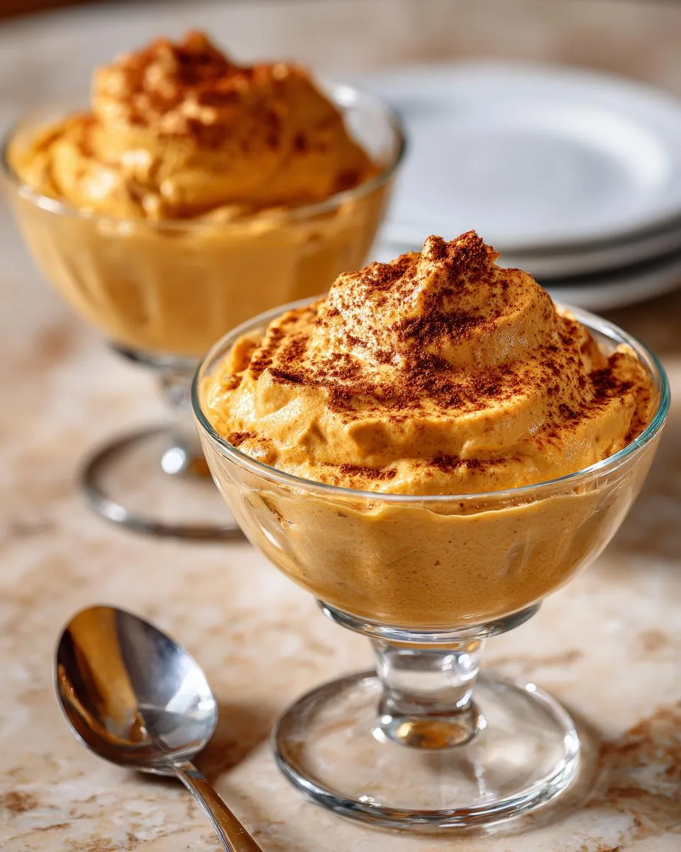 Pumpkin Spice Cheesecake Mousse - detail 3