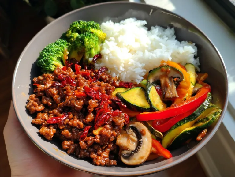 Spicy Ground Beef Stir-Fry